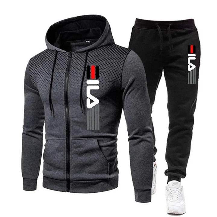 Barron Cotton-Blend Hoodie and Jogger Set