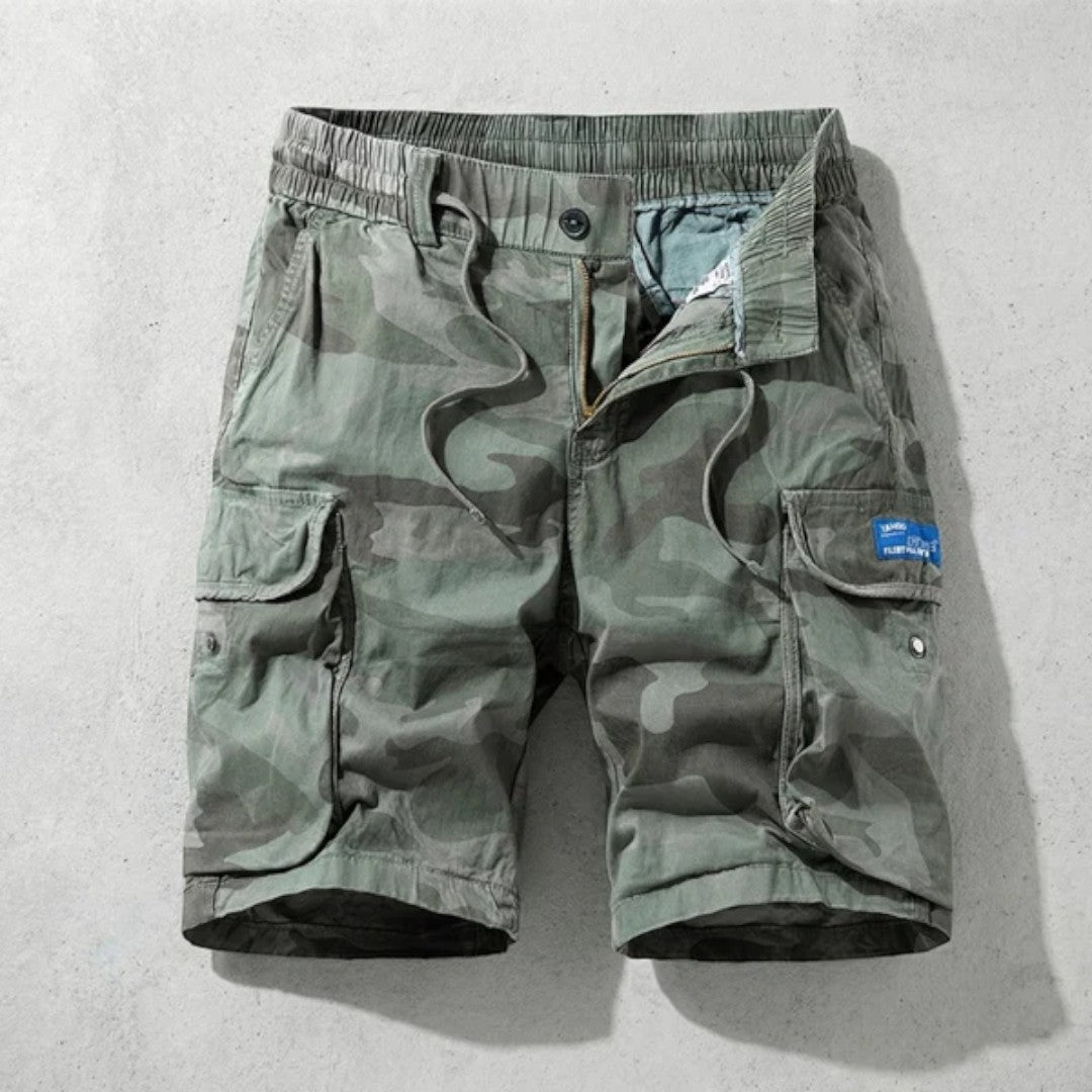 Brenor Camouflage Utility Shorts