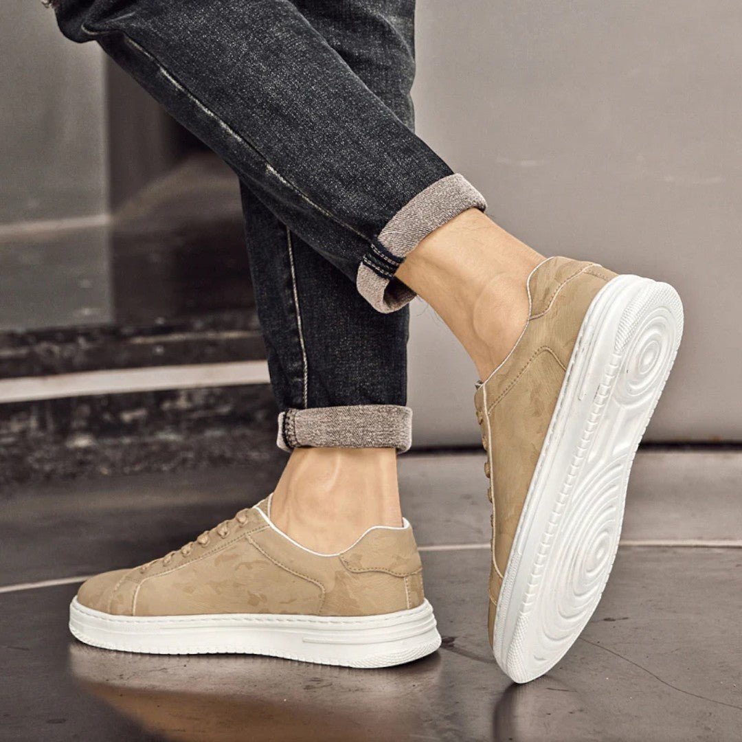 Caden Minimal Panel Sneakers