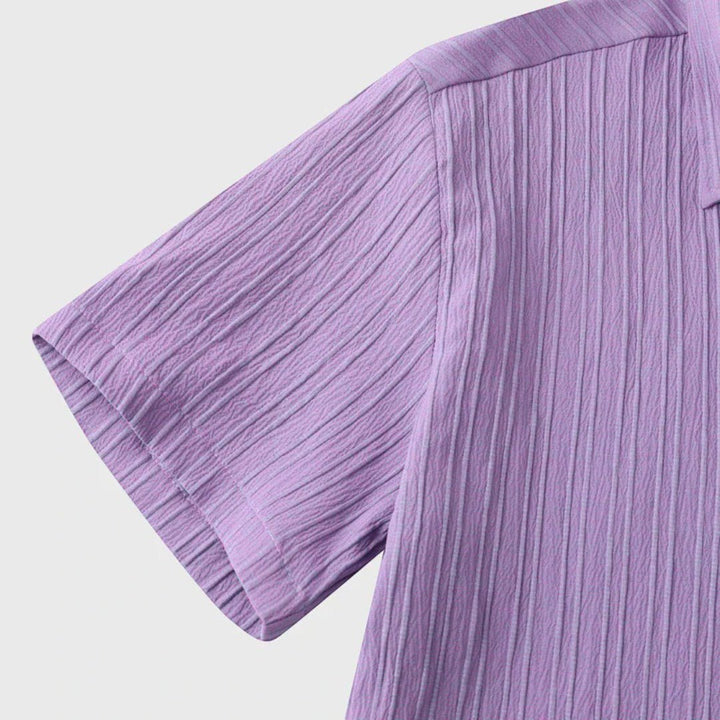 Calen Textured Short Sleeve Shirt