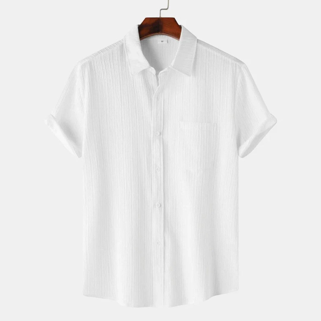 Calen Textured Short Sleeve Shirt