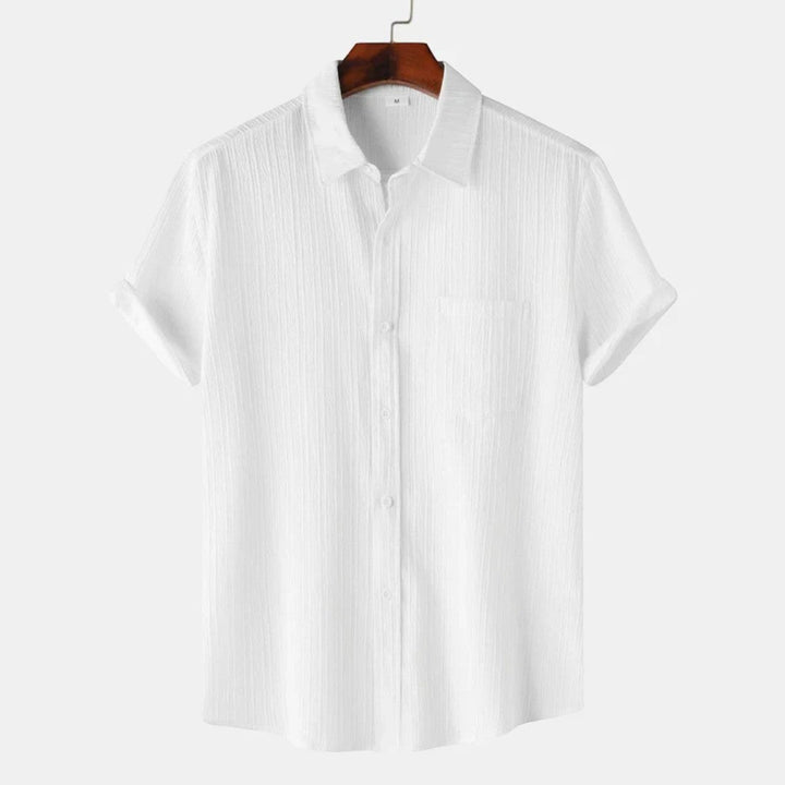 Calen Textured Short Sleeve Shirt