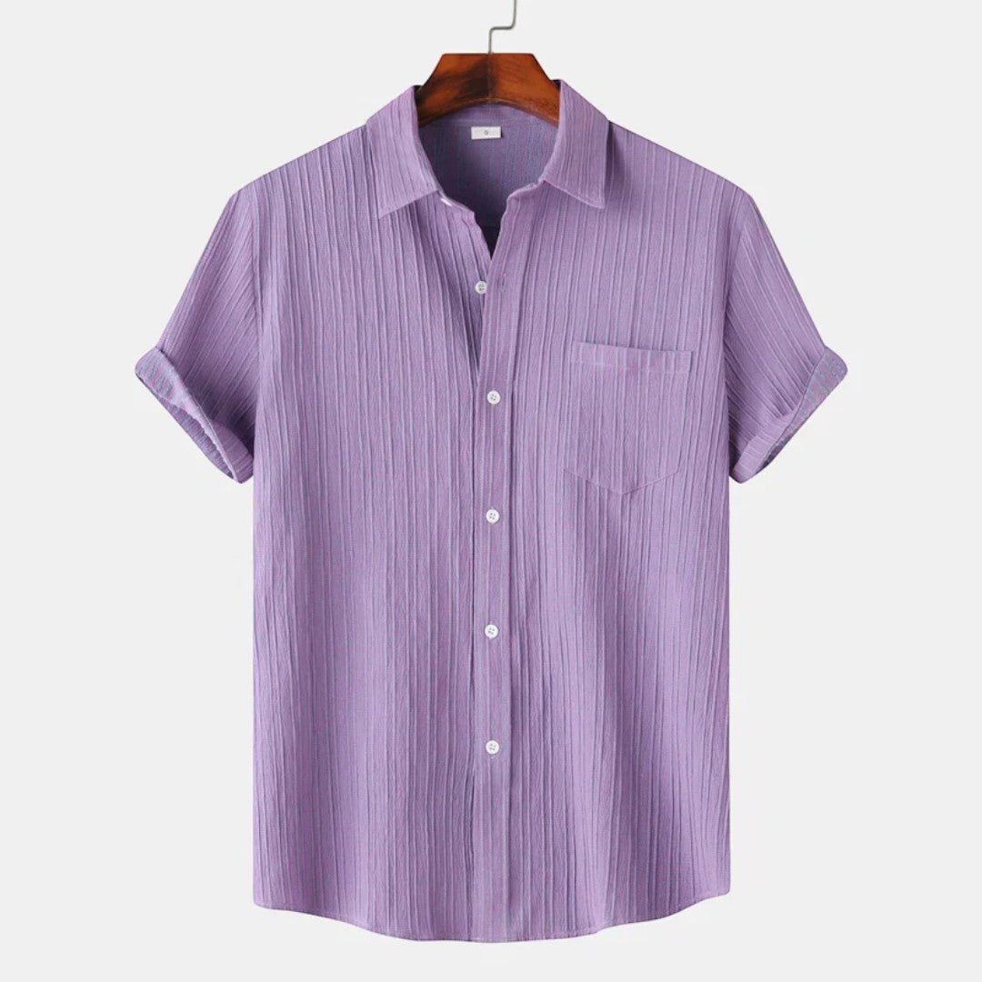 Calen Textured Short Sleeve Shirt