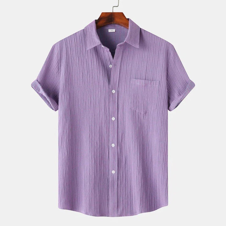 Calen Textured Short Sleeve Shirt