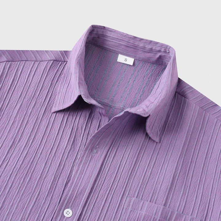 Calen Textured Short Sleeve Shirt