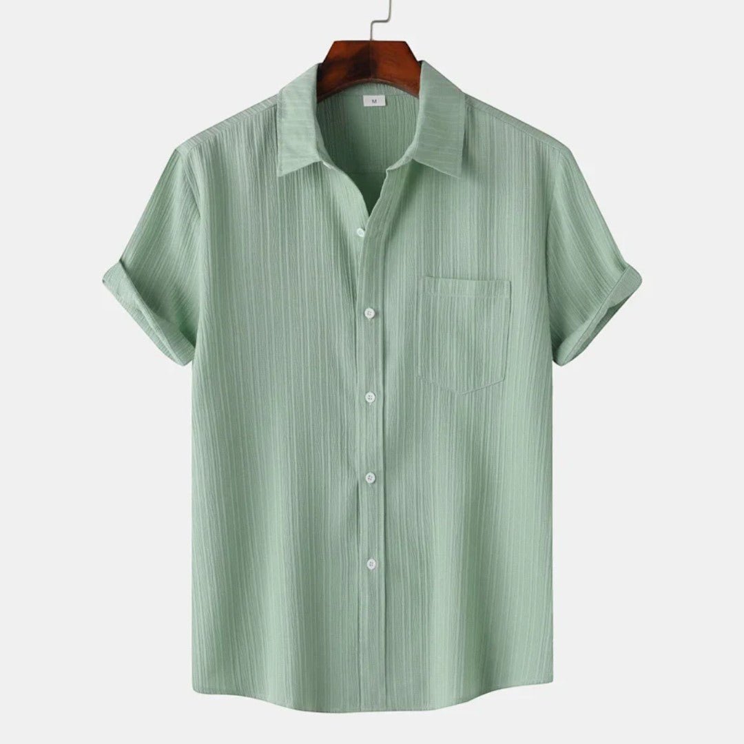Calen Textured Short Sleeve Shirt