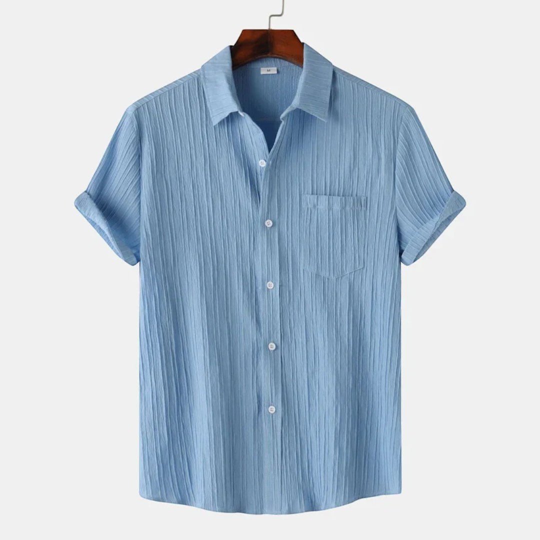Calen Textured Short Sleeve Shirt