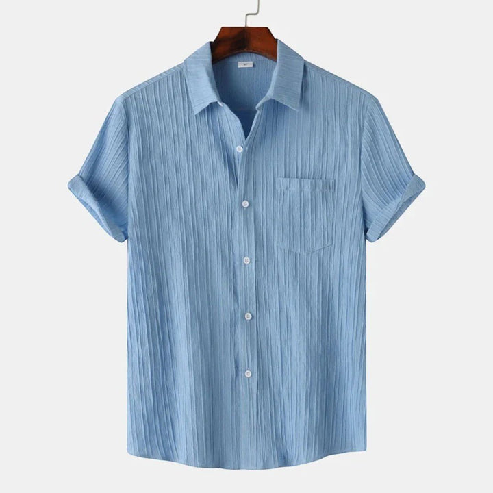 Calen Textured Short Sleeve Shirt