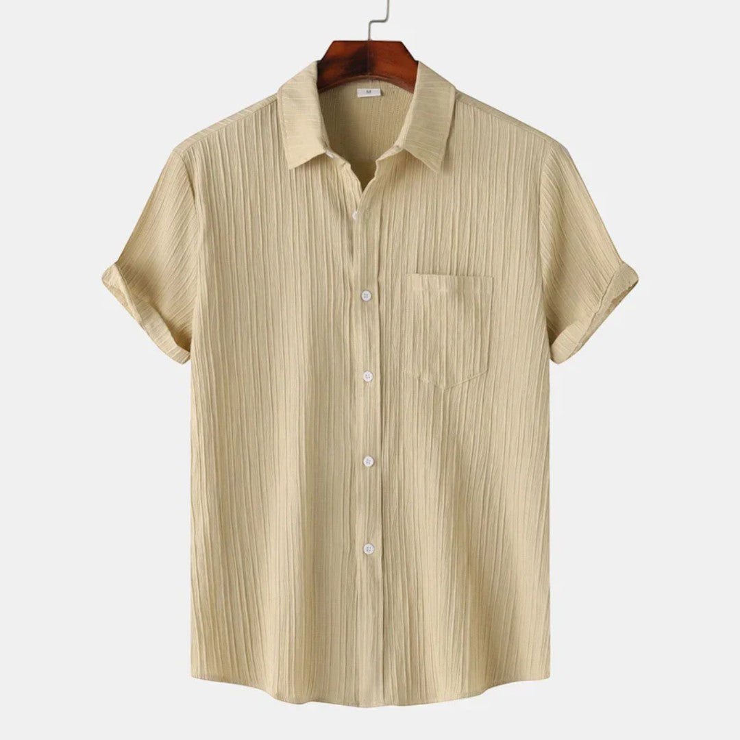 Calen Textured Short Sleeve Shirt
