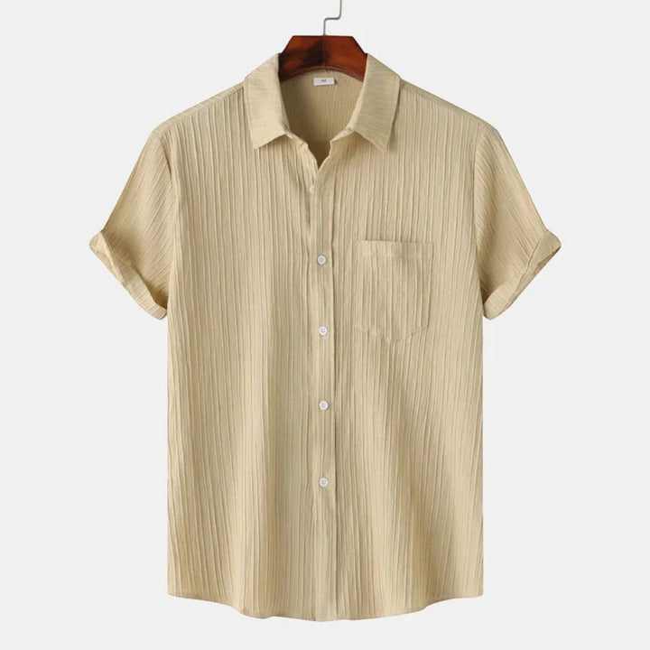 Calen Textured Short Sleeve Shirt