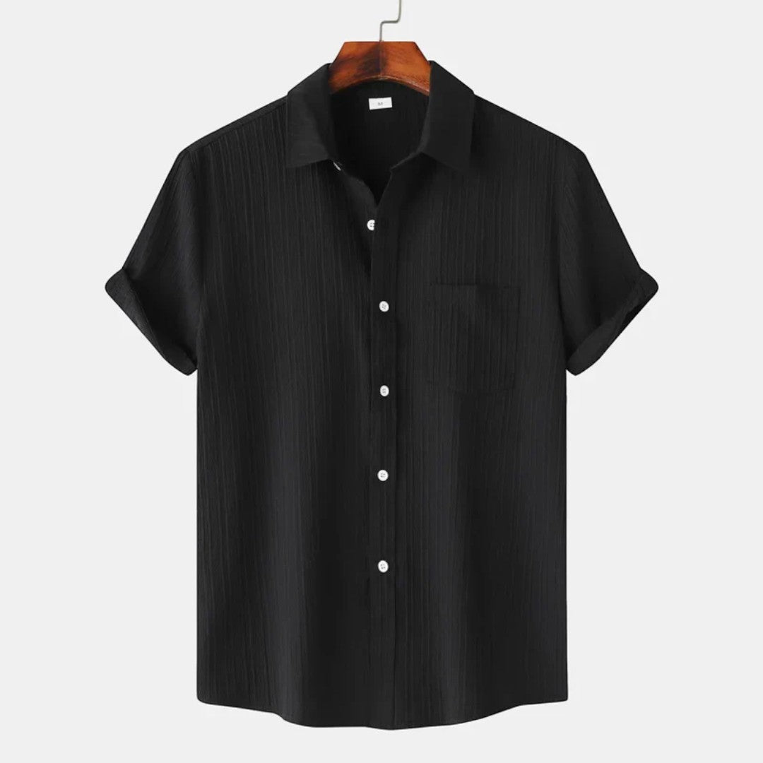 Calen Textured Short Sleeve Shirt