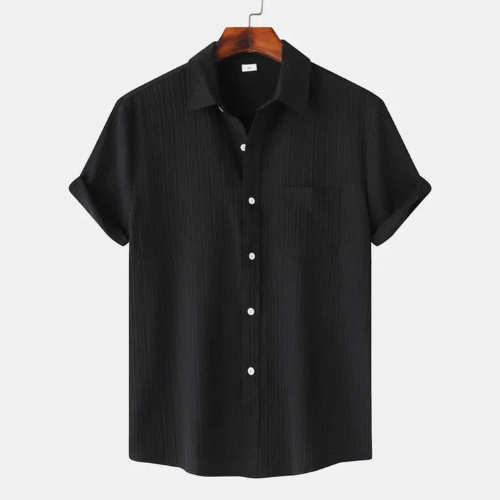 Calen Textured Short Sleeve Shirt