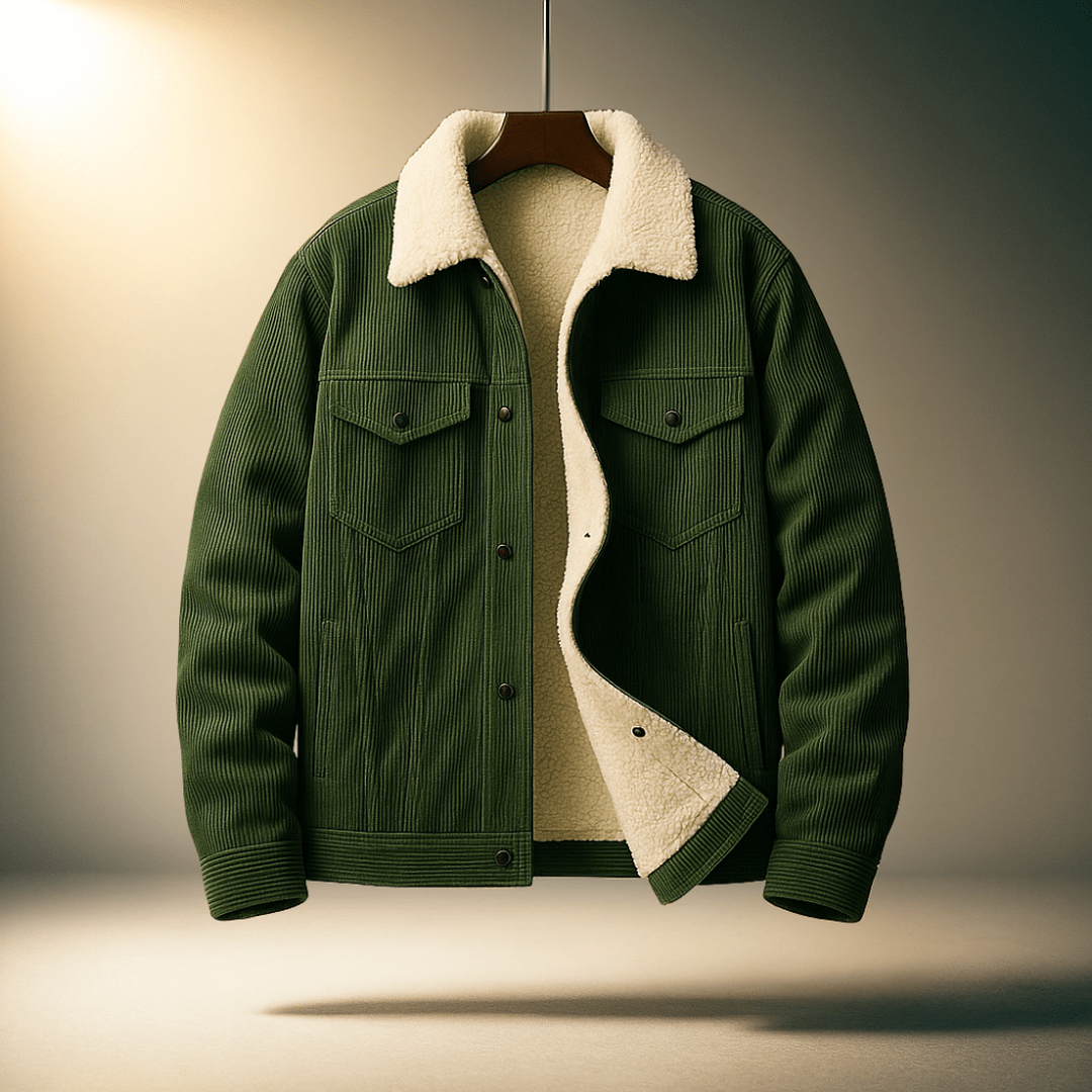 Calloway Corduroy Jacket with Fleece Lining