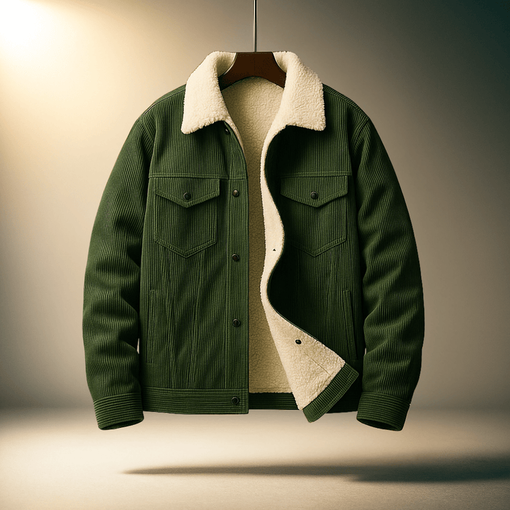 Calloway Corduroy Jacket with Fleece Lining