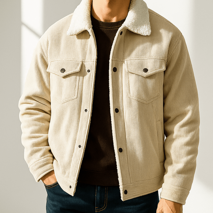 Calloway Corduroy Jacket with Fleece Lining