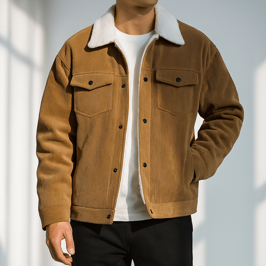 Calloway Corduroy Jacket with Fleece Lining