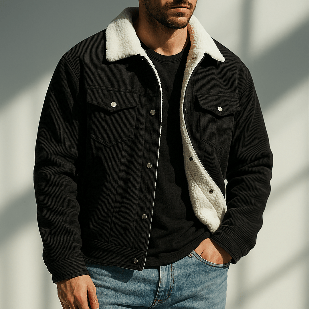 Calloway Corduroy Jacket with Fleece Lining