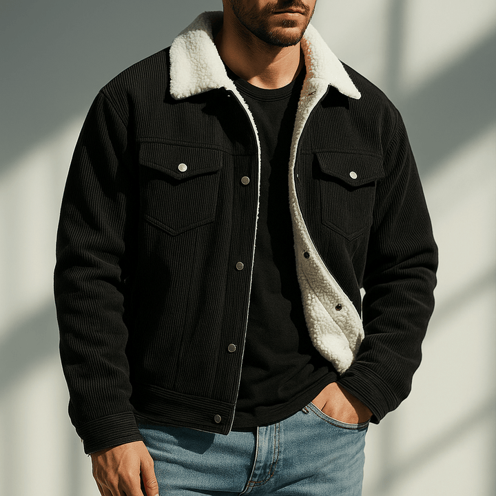Calloway Corduroy Jacket with Fleece Lining