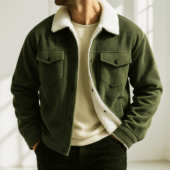 Calloway Corduroy Jacket with Fleece Lining