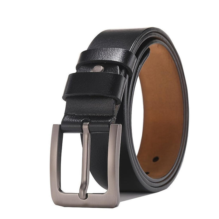 Colton Leather Belt with Pin Buckle