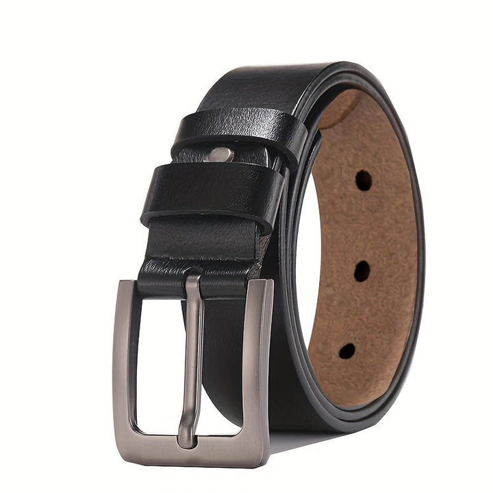Colton Leather Belt with Pin Buckle