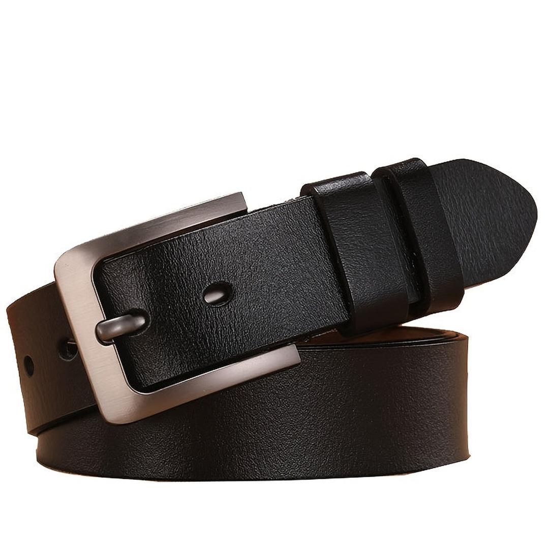 Colton Leather Belt with Pin Buckle