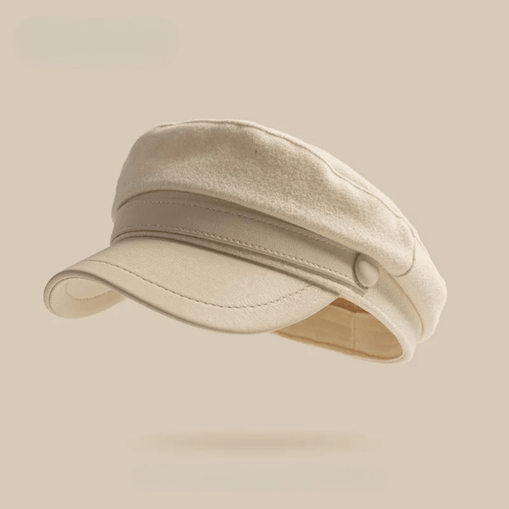 Corsica Felt Fisherman Cap with Leather Brim