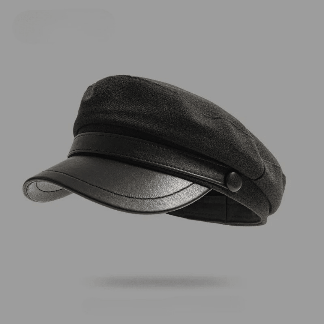Corsica Felt Fisherman Cap with Leather Brim