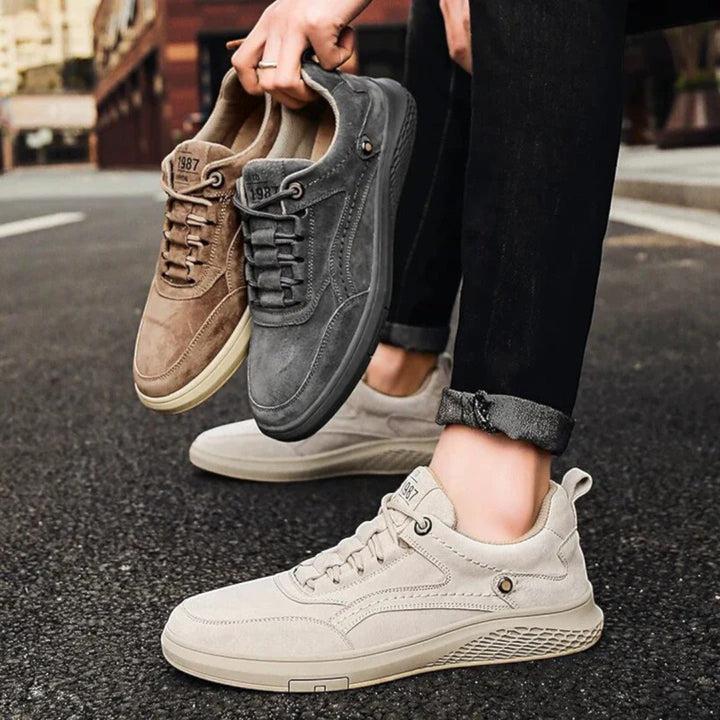 Dalen Suede Lace-Up Sneakers
