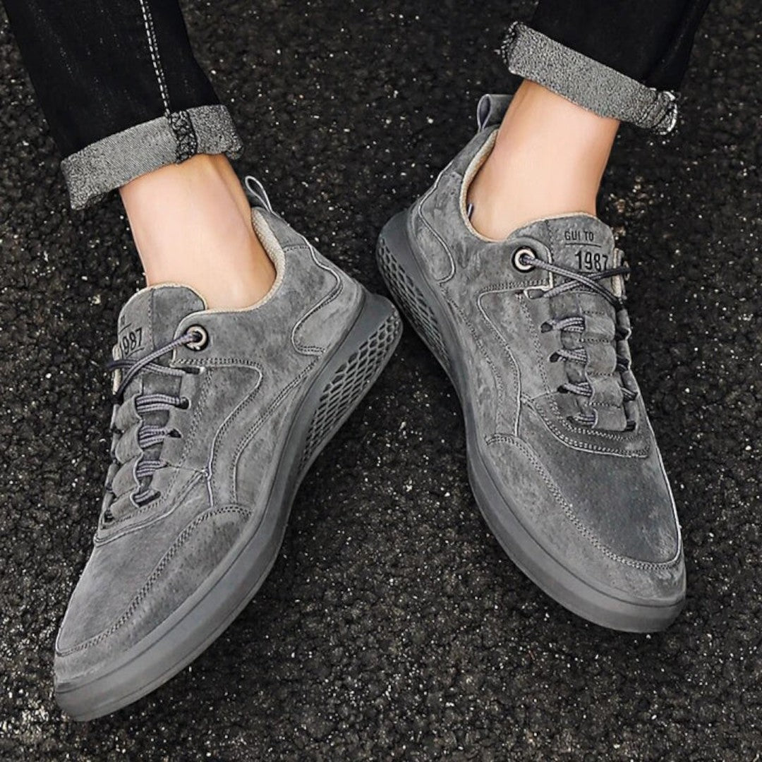Dalen Suede Lace-Up Sneakers