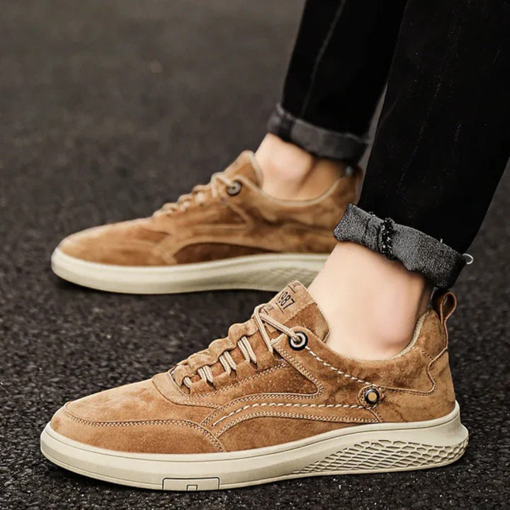 Dalen Suede Lace-Up Sneakers