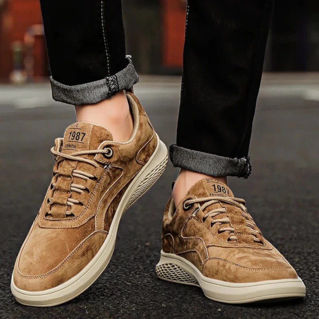 Dalen Suede Lace-Up Sneakers