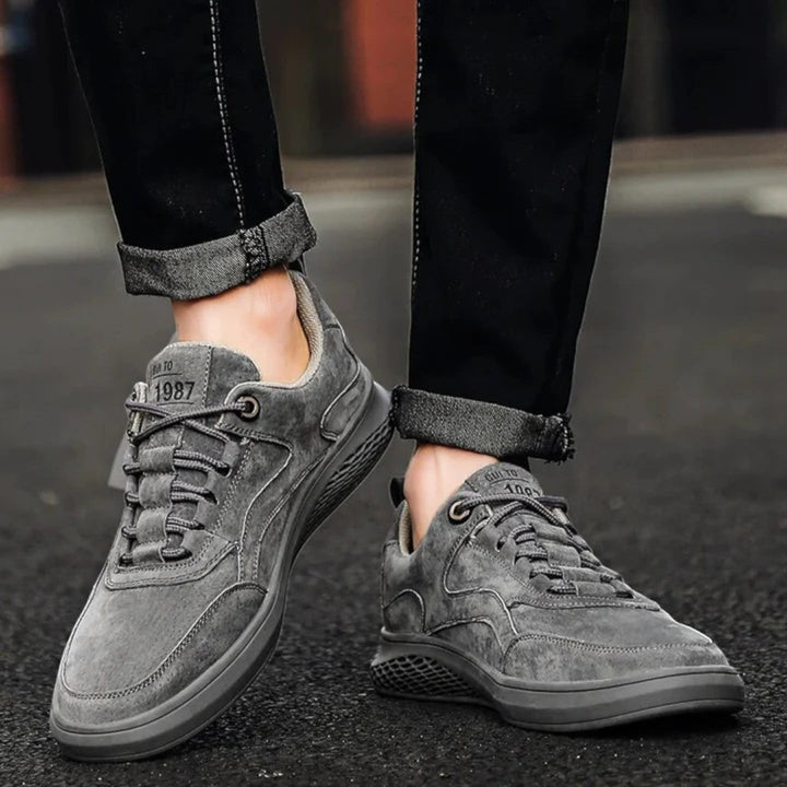Dalen Suede Lace-Up Sneakers