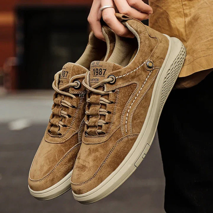 Dalen Suede Lace-Up Sneakers