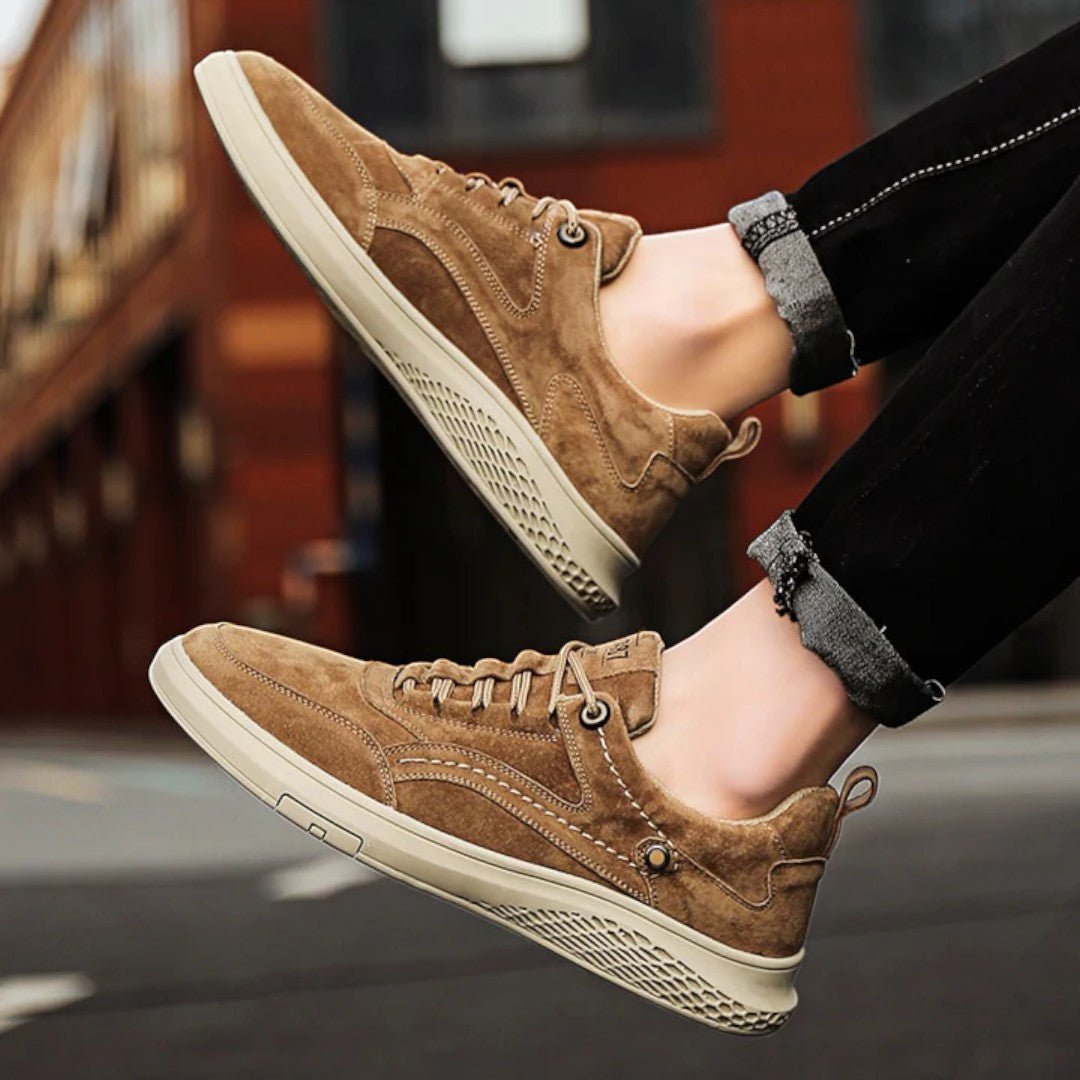 Dalen Suede Lace-Up Sneakers