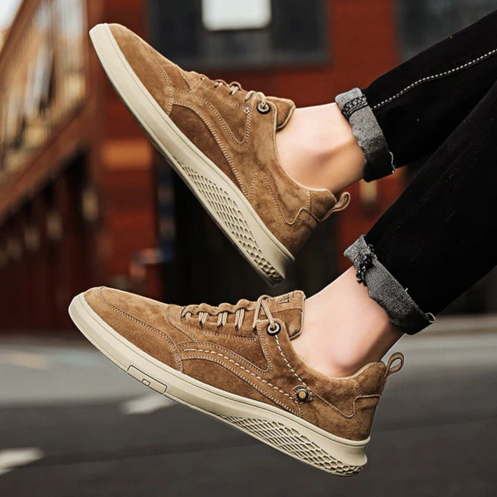 Dalen Suede Lace-Up Sneakers