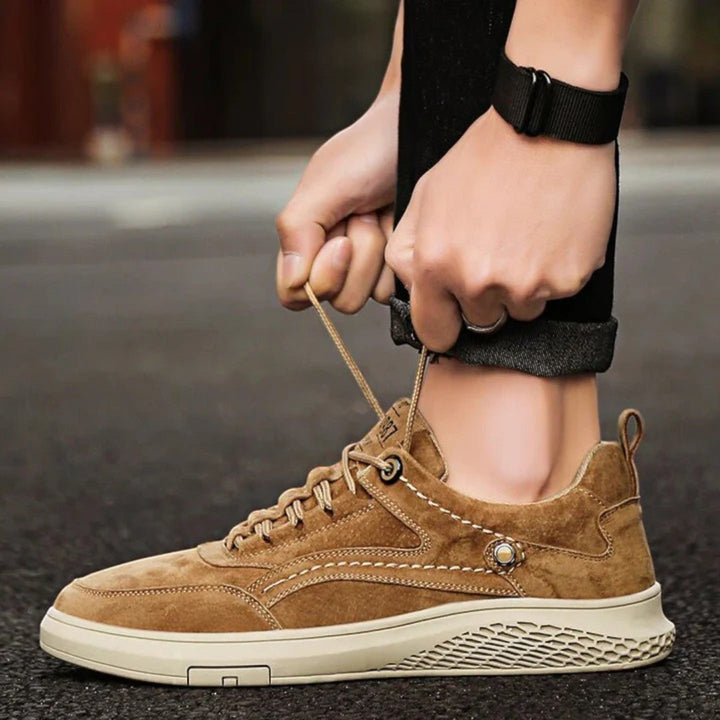 Dalen Suede Lace-Up Sneakers