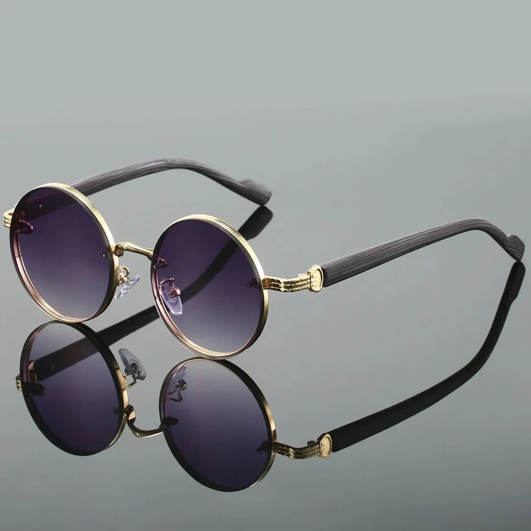 Delancey Round-Frame Sunglasses with Gradient Lenses