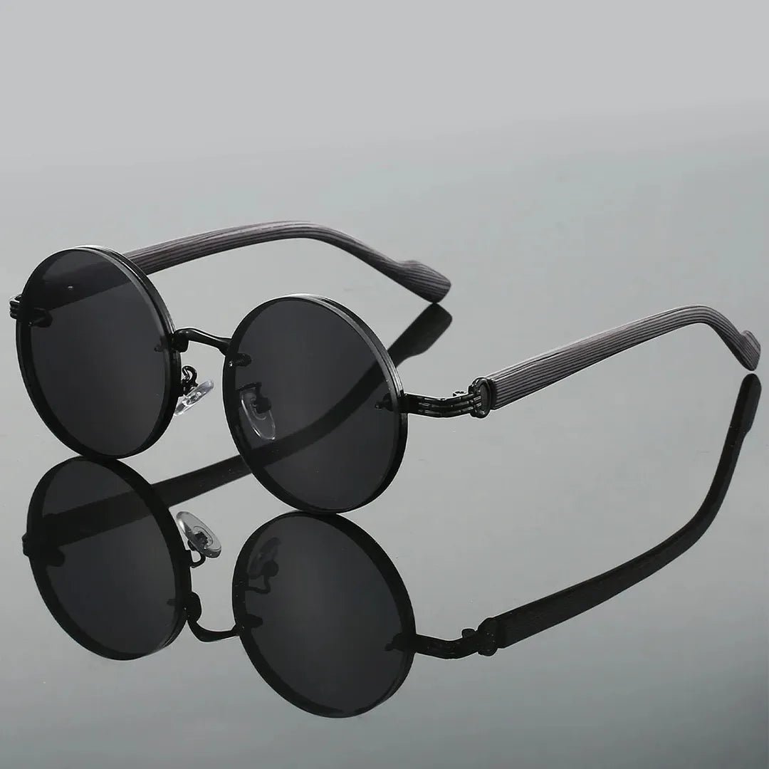 Delancey Round-Frame Sunglasses with Gradient Lenses