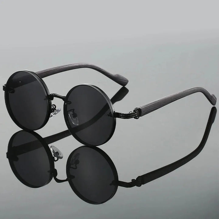 Delancey Round-Frame Sunglasses with Gradient Lenses