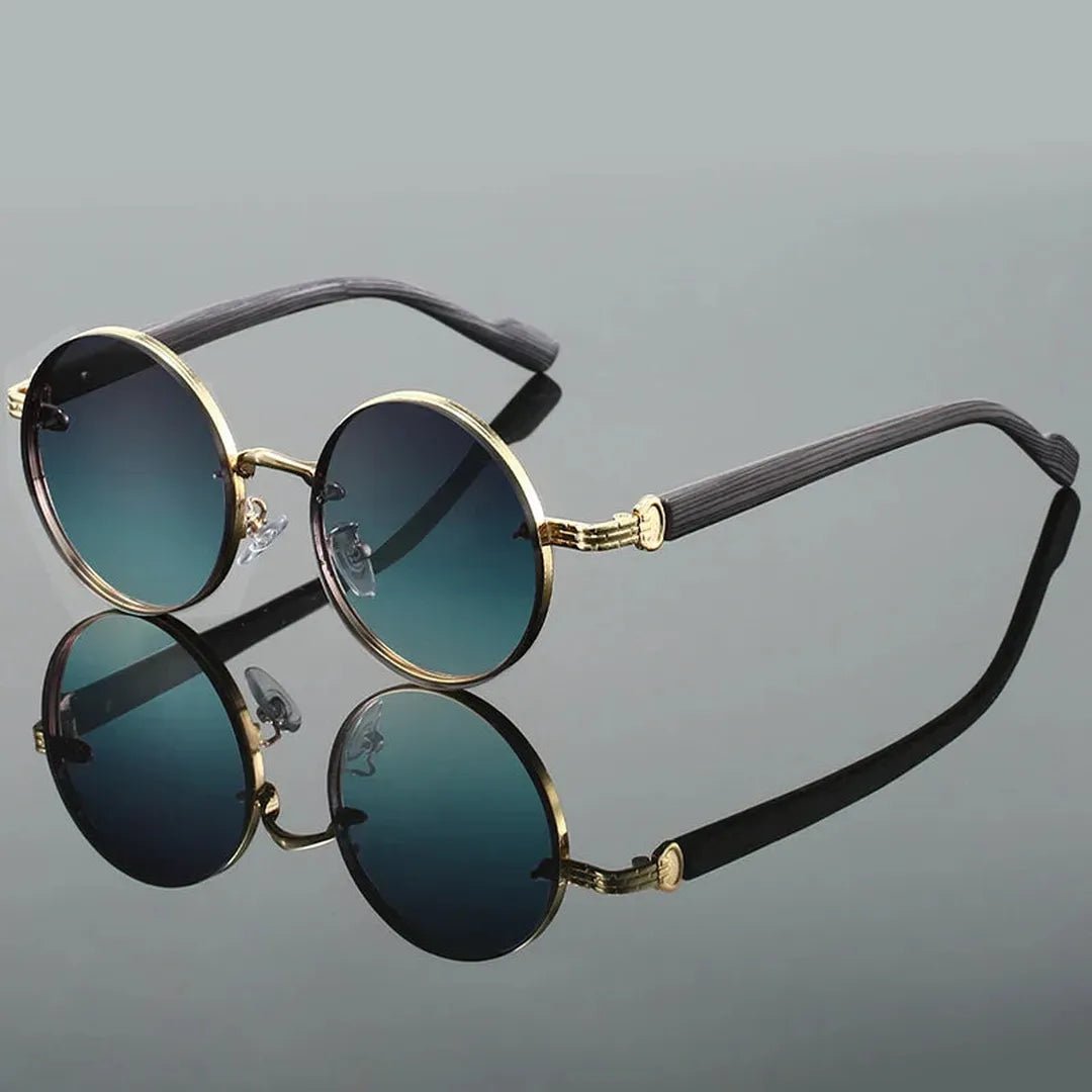 Delancey Round-Frame Sunglasses with Gradient Lenses