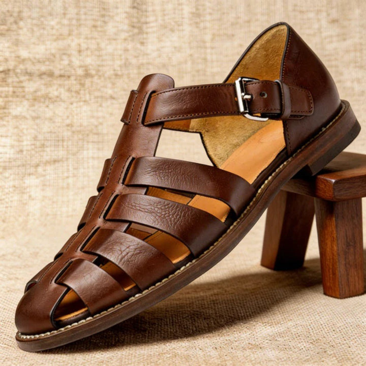 Dorian Closed Toe Fisherman Sandals