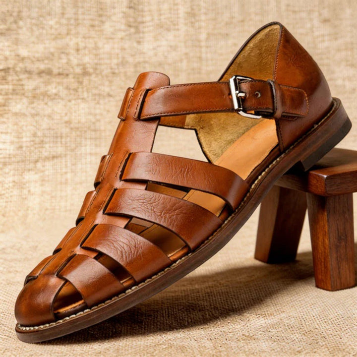 Dorian Closed Toe Fisherman Sandals