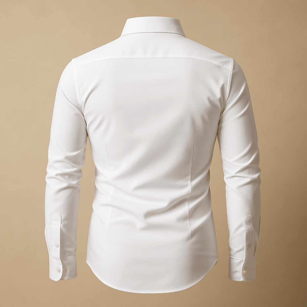 Ellery Slim-Fit Shirt with Contrast Collar Trim