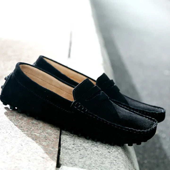 Elric Suede Driving Loafers