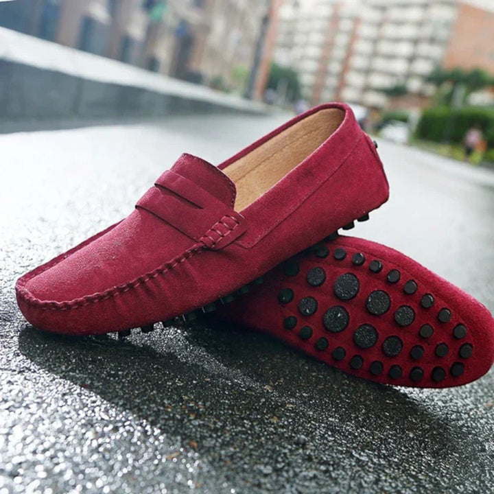 Elric Suede Driving Loafers