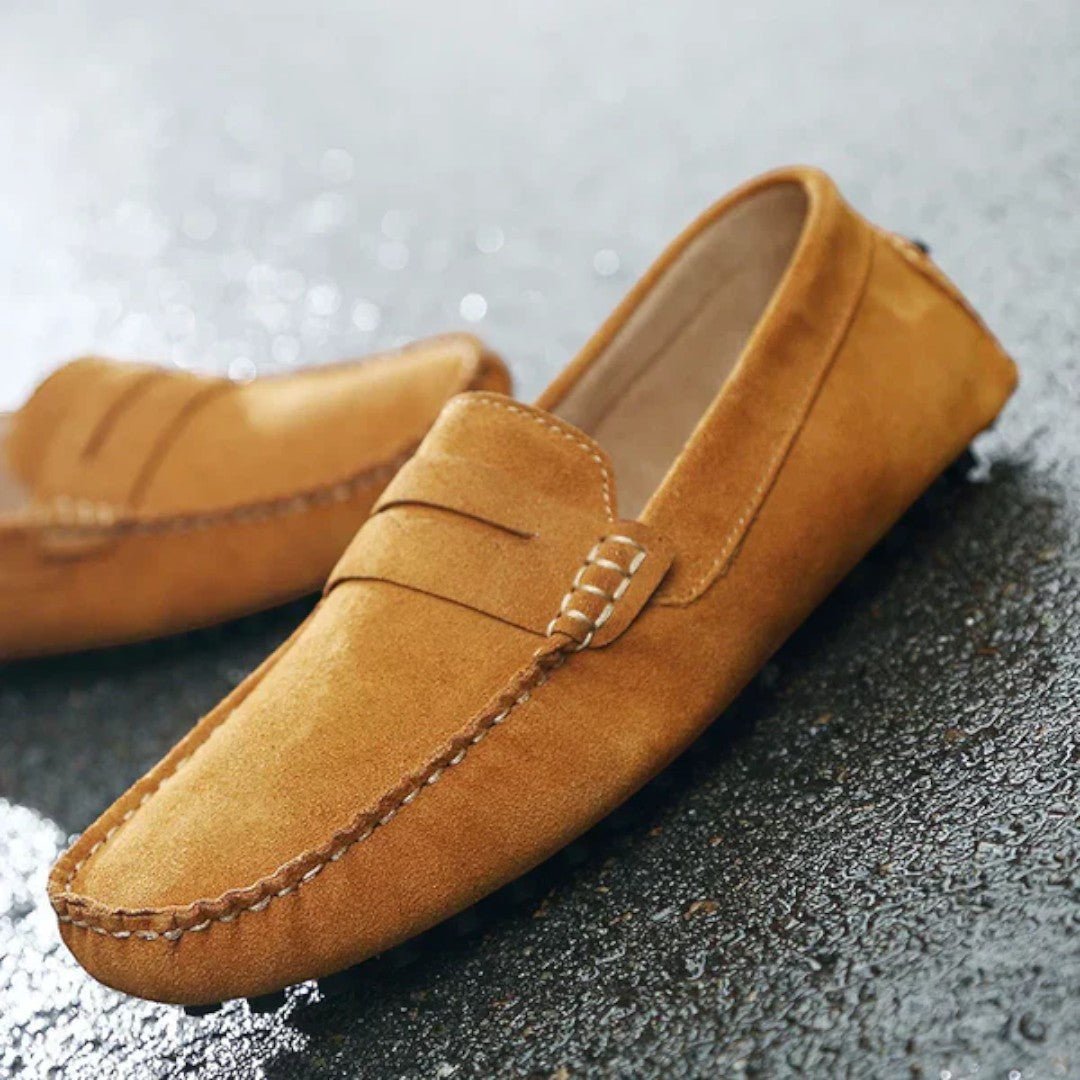 Elric Suede Driving Loafers