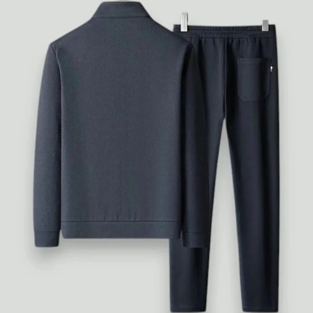 Fairbank Two-Piece Tracksuit with Stand-Collar Jacket
