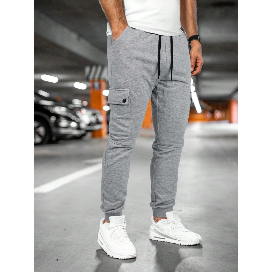 Foster Cropped Joggers with Twist-Flap Pocket