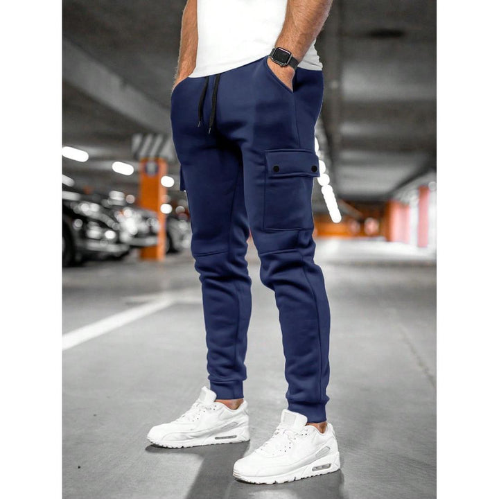 Foster Cropped Joggers with Twist-Flap Pocket